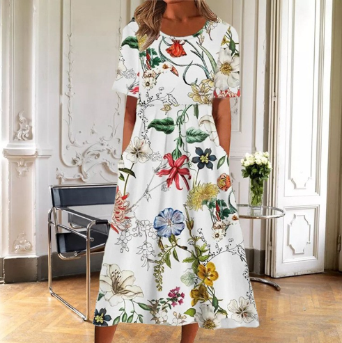 Bloom | Women's Floral Dress – Floral Print