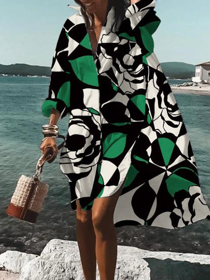 Wren | Women's Summer Midi Shirt Dress