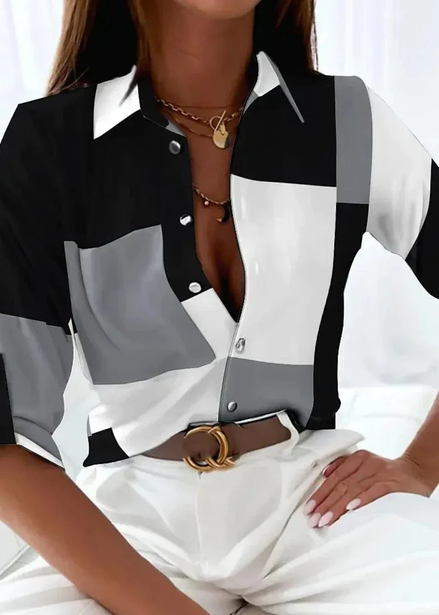 Rica | Women's Contemporary Printed Blouse – Casual