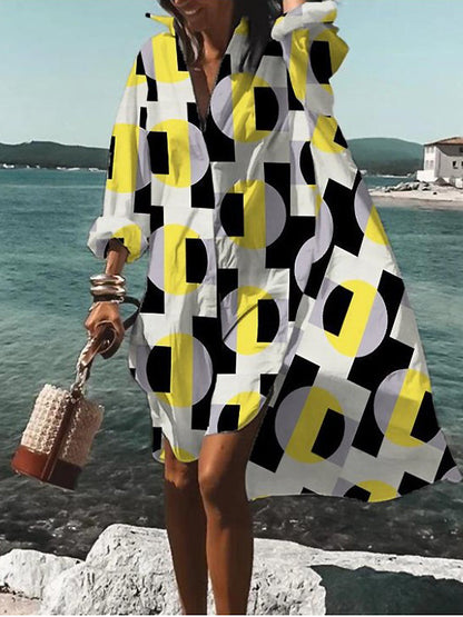 Wren | Women's Summer Midi Shirt Dress