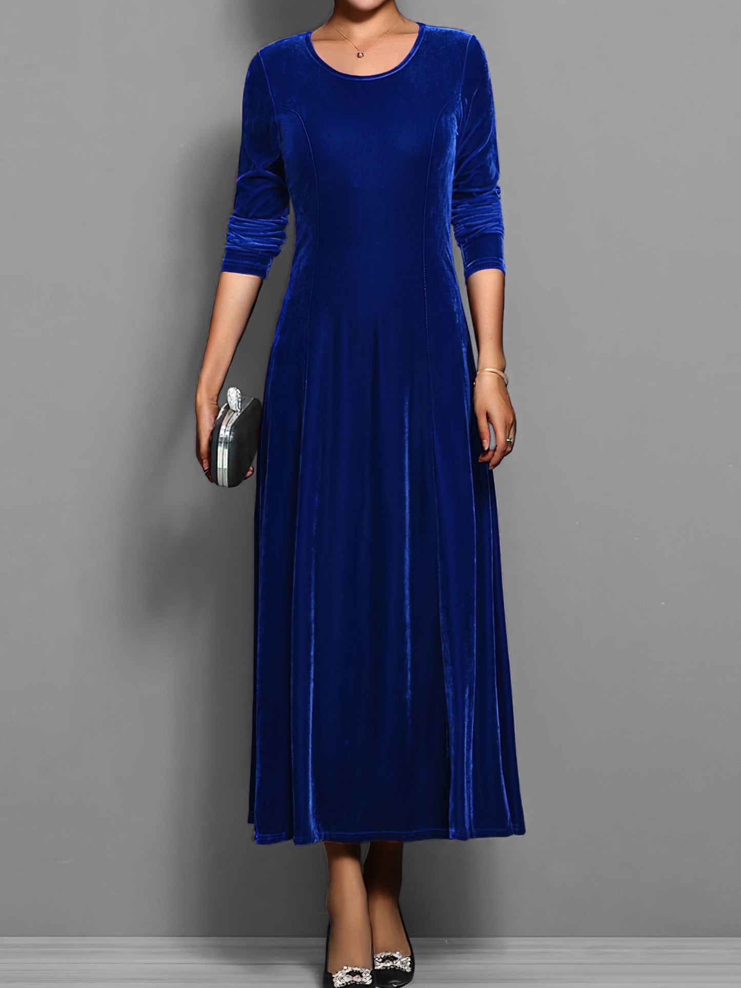 Marilyn | Women's Soft Velvet Dress – Velvet