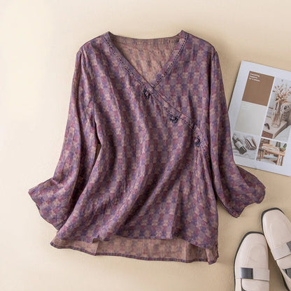 Bonnie | Women's Button Front Relaxed Shirt – Classic