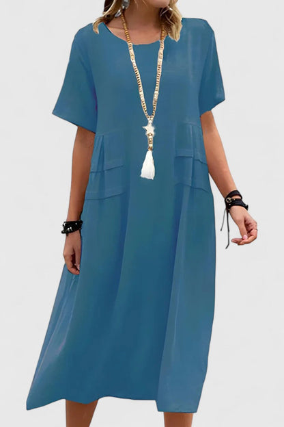 Luna | Women's Elegant Midi Dress – Midi, Elegant