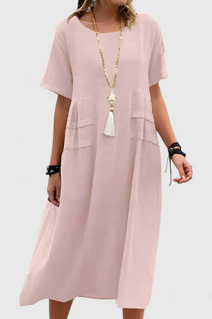 Luna | Women's Elegant Midi Dress – Midi, Elegant