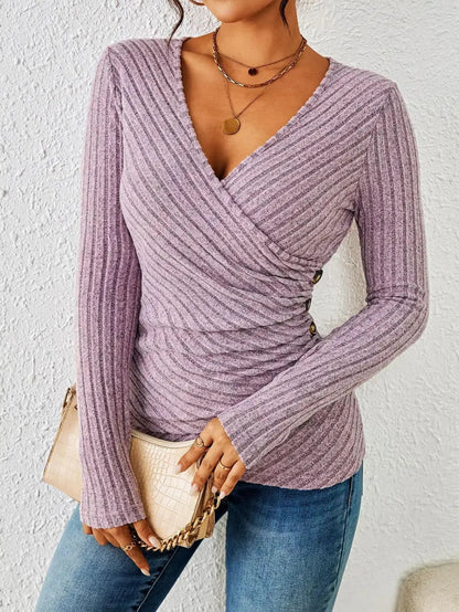 Poppy | Women's Tummy Tucking Long Sleeve Top – Long Sleeve