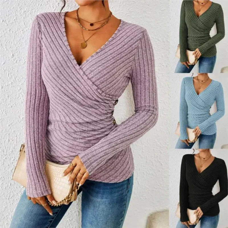 Poppy | Women's Tummy Tucking Long Sleeve Top – Long Sleeve