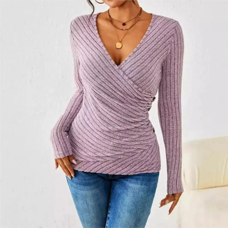 Poppy | Women's Tummy Tucking Long Sleeve Top – Long Sleeve