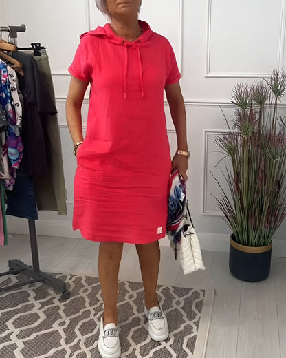 Kathy | Women's Relaxed Hoodie Dress