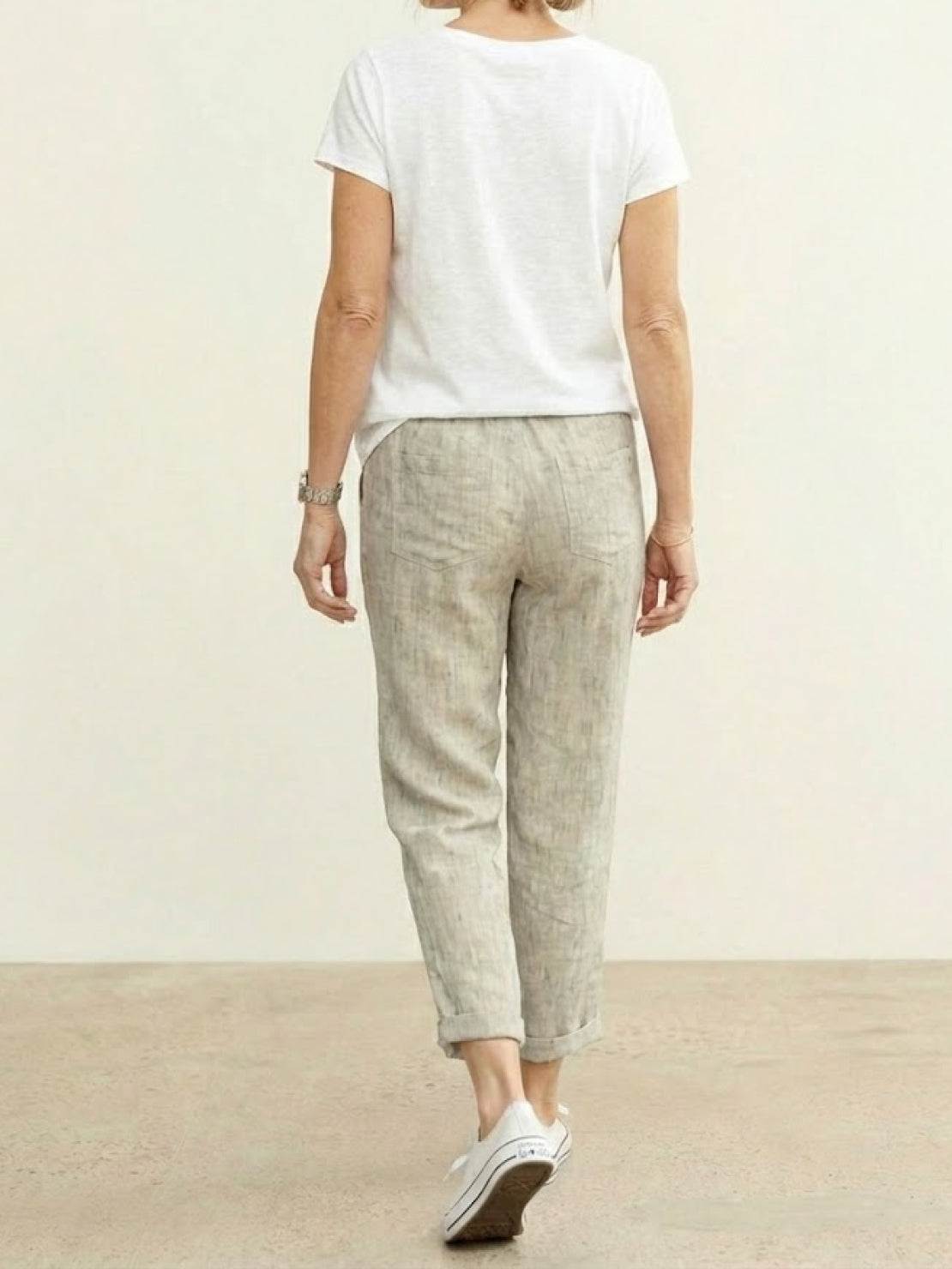 Gerlin | Women's Casual Drawstring Straight-Leg Casual Pants
