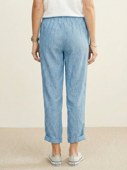 Gerlin | Women's Casual Drawstring Straight-Leg Casual Pants