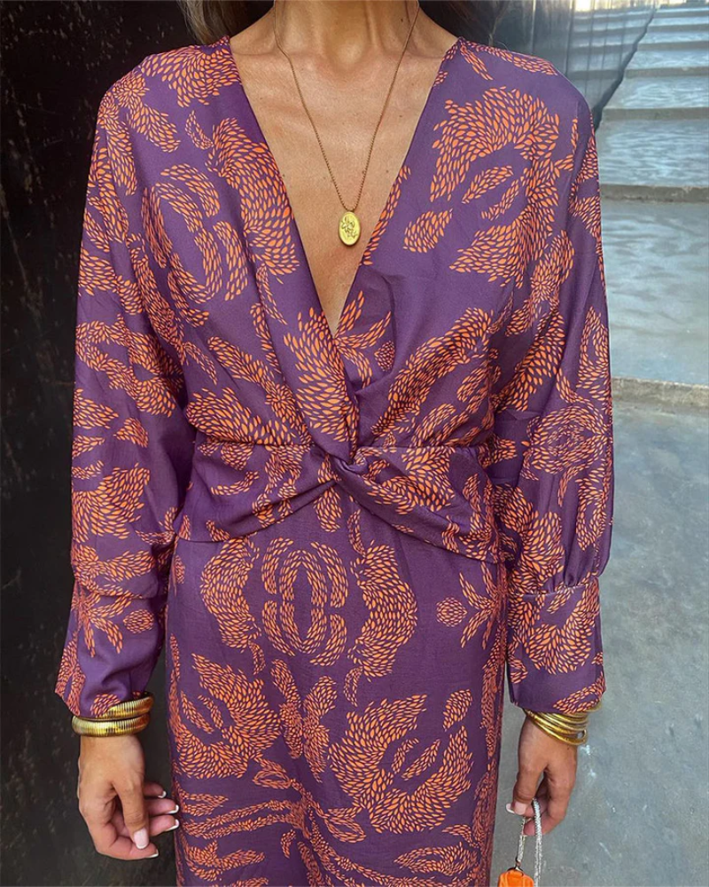 Celina | Women's Women’s Long Sleeve Maxi Dress – Maxi, Long Sleeve