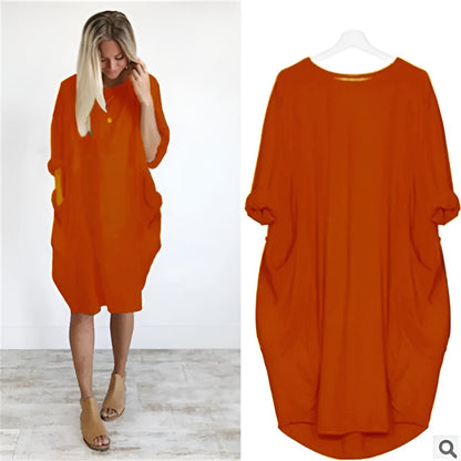 Kisses | Women's Elegant Pocket Dress – Elegant