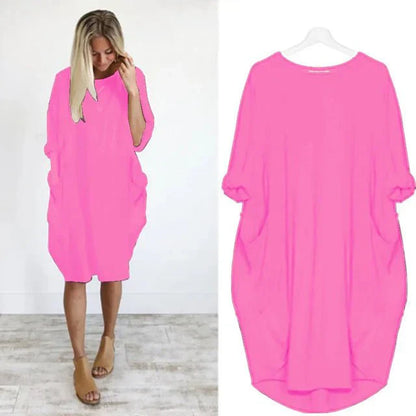Kisses | Women's Elegant Pocket Dress – Elegant