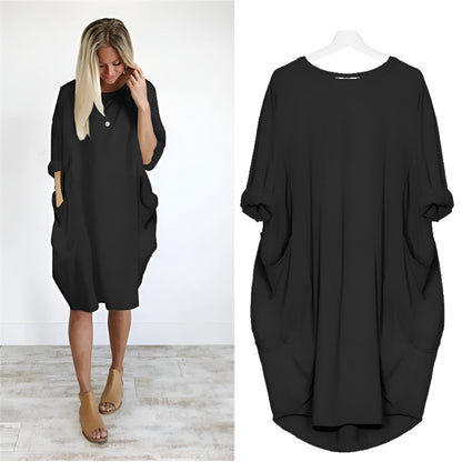 Kisses | Women's Elegant Pocket Dress – Elegant