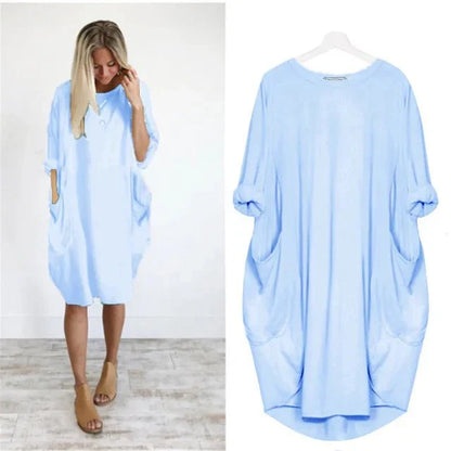 Kisses | Women's Elegant Pocket Dress – Elegant