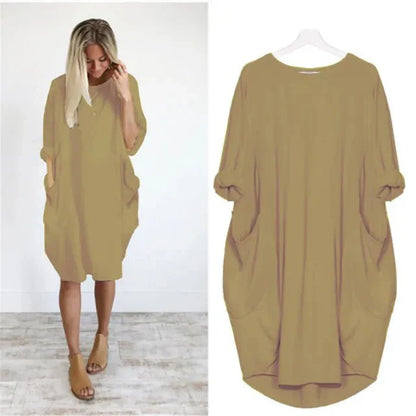 Kisses | Women's Elegant Pocket Dress – Elegant