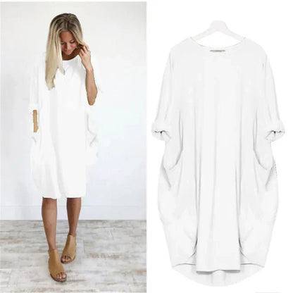 Kisses | Women's Elegant Pocket Dress – Elegant