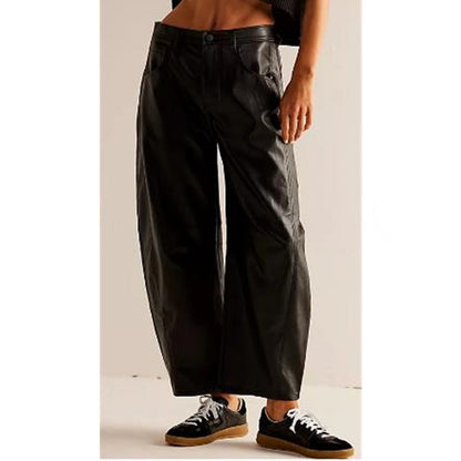 Somerset | Women's High Waist Barrel Leg Jeans Relaxed Fit Denim – Denim
