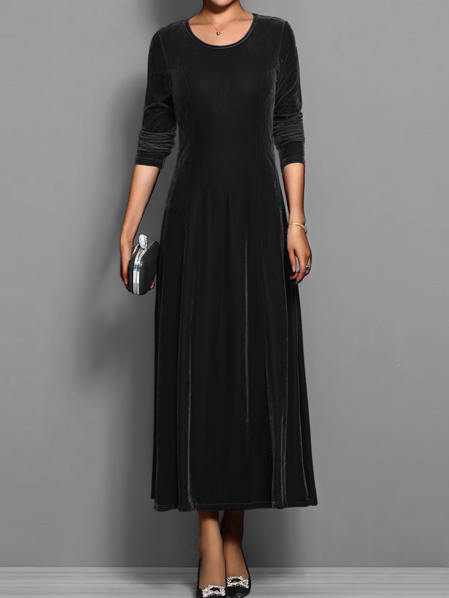 Marilyn | Women's Soft Velvet Dress – Velvet