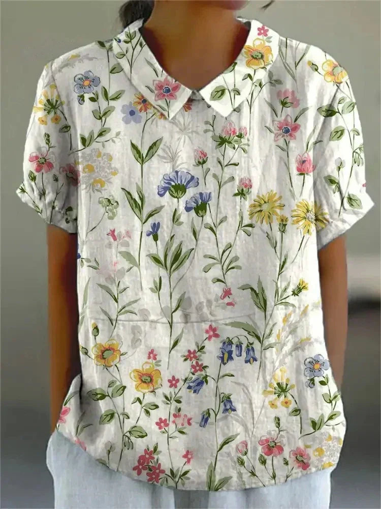 Dally | Women's Floral Shirt – Floral Print, Classic
