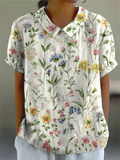Dally | Women's Floral Shirt – Floral Print, Classic