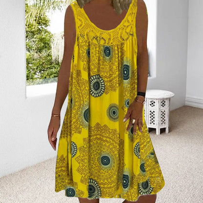 Janelle | Women's Sleeveless Summer Dress – Sleeveless, Summer