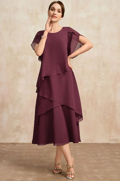Connie | Women's Classic Chiffon Dress – Chiffon