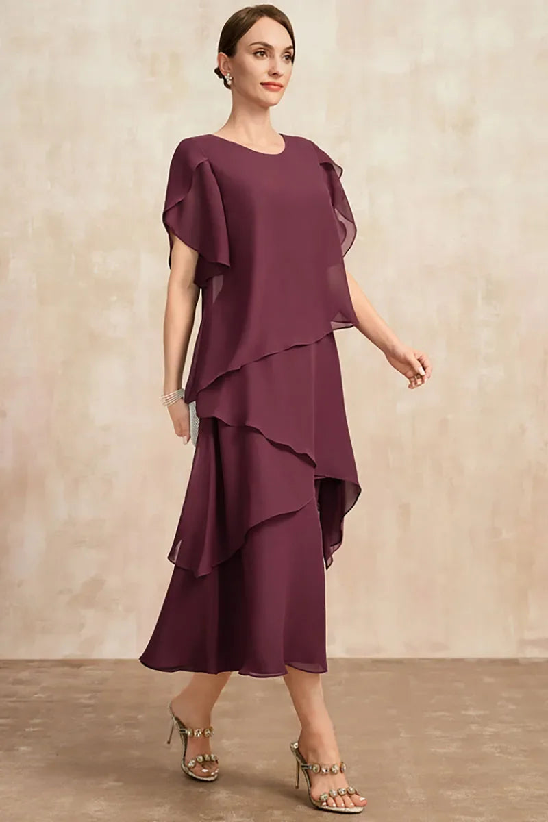 Connie | Women's Classic Chiffon Dress – Chiffon