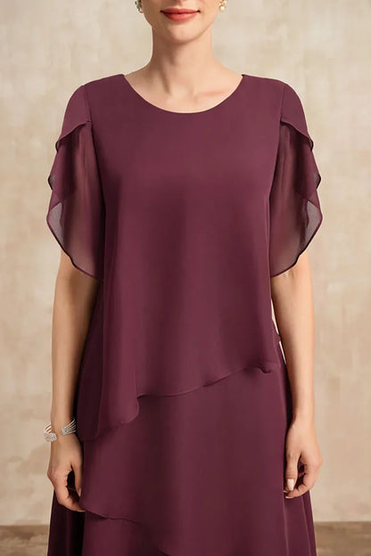 Connie | Women's Classic Chiffon Dress – Chiffon