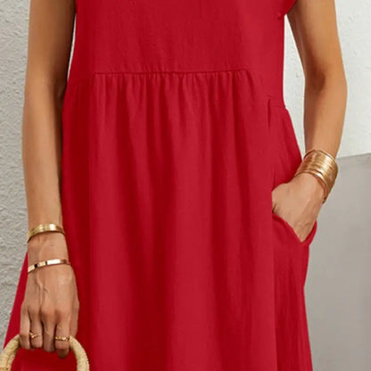 Elle | Women's Casual Pocket Dress – Casual