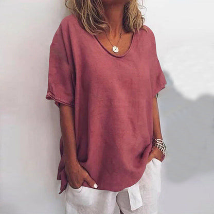 Jill | Women's Comfortable Loose Blouse – Casual