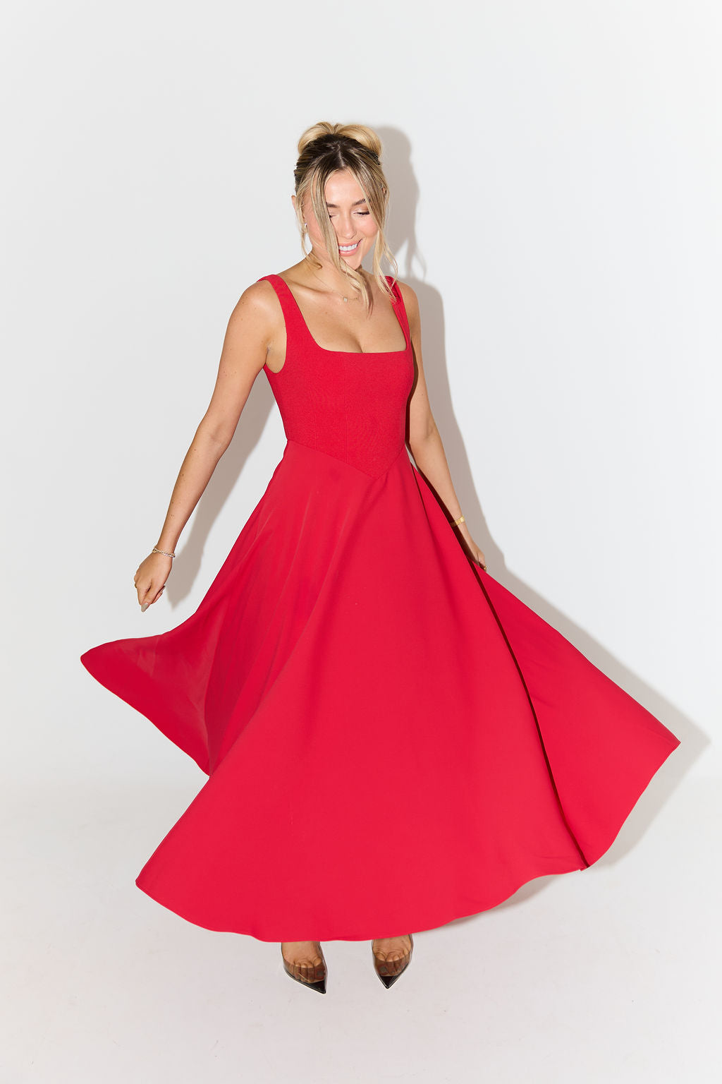 Joann | Women's Timeless Flowy Midi Dress – Midi, Flowy