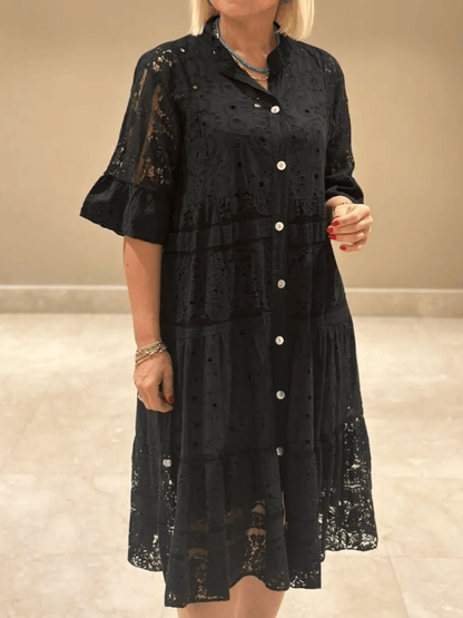 Katherine | Women's Floral Midi Dress – Midi, Floral Print