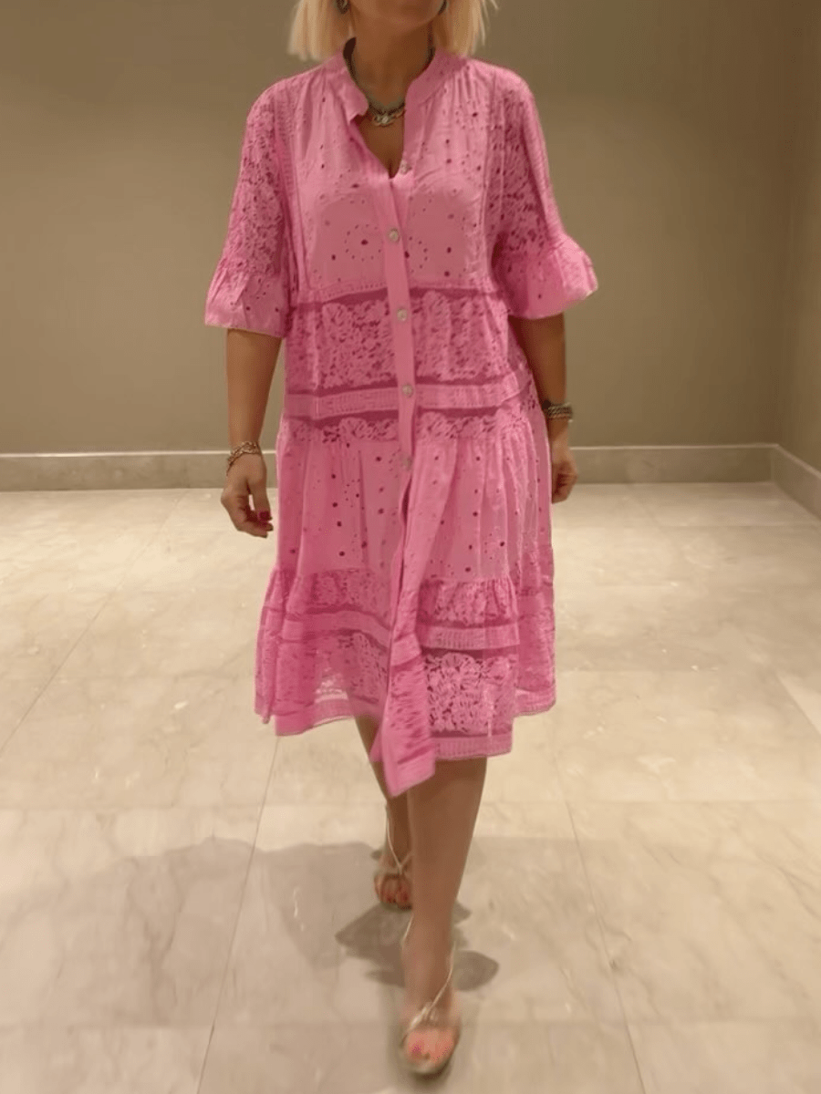 Katherine | Women's Floral Midi Dress – Midi, Floral Print