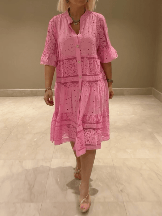 Katherine | Women's Floral Midi Dress – Midi, Floral Print