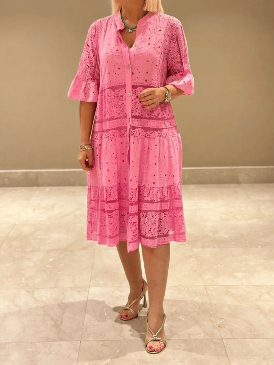 Katherine | Women's Floral Midi Dress – Midi, Floral Print