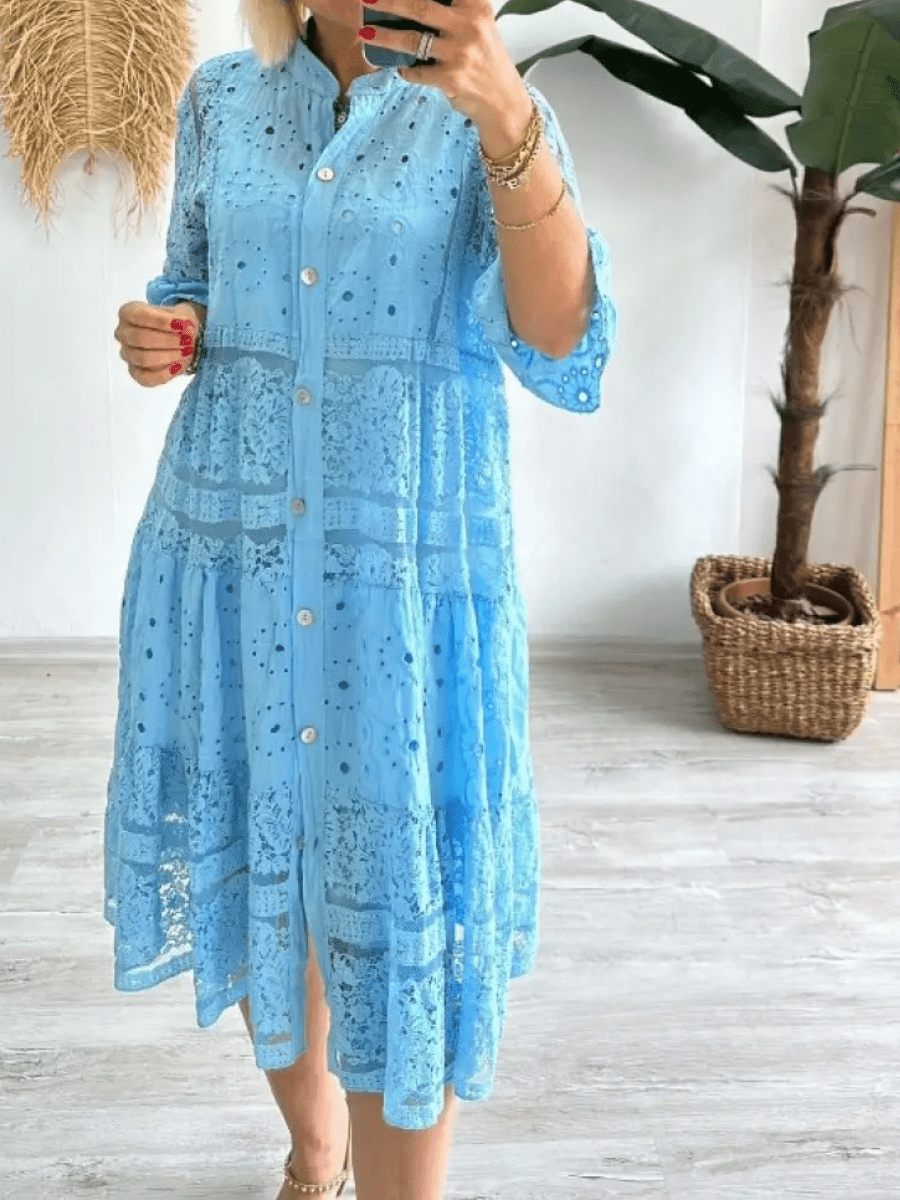 Katherine | Women's Floral Midi Dress – Midi, Floral Print