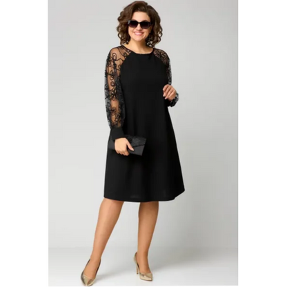 Sonia | Women's Elegant Lace Dress – Lace Detail, Elegant