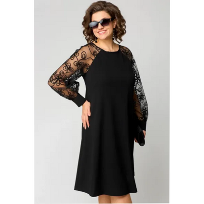 Sonia | Women's Elegant Lace Dress – Lace Detail, Elegant