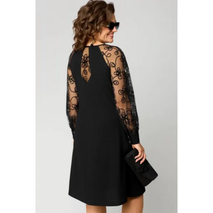Sonia | Women's Elegant Lace Dress – Lace Detail, Elegant