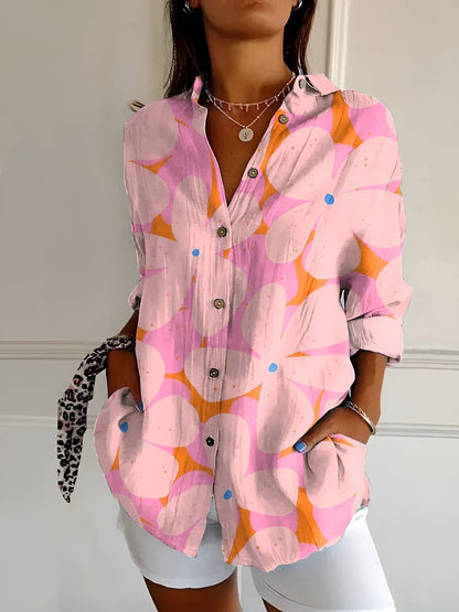 Ellen | Women's Chic Blouse with Whimsical Prints – Casual