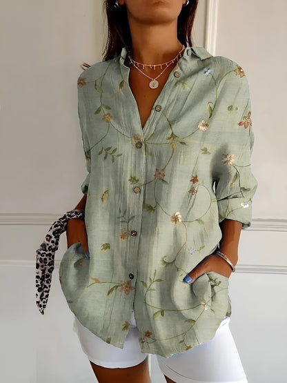 Ellen | Women's Chic Blouse with Whimsical Prints – Casual