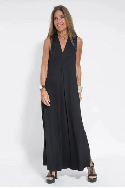 Atlas | Women's Elegant Long Dress with Coordinated Cardigan – Layering