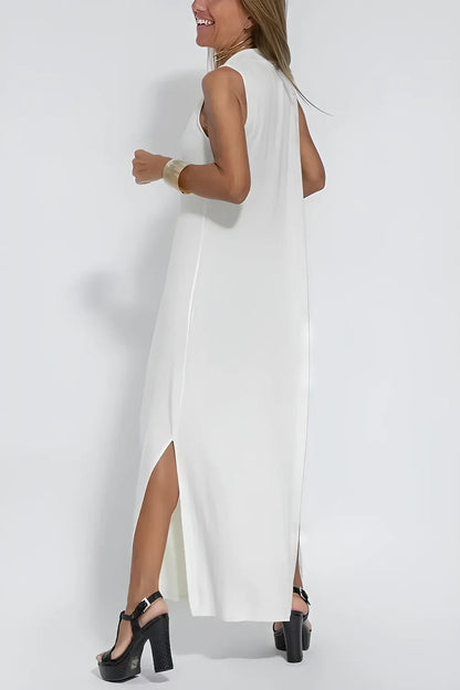 Atlas | Women's Elegant Long Dress with Coordinated Cardigan – Layering
