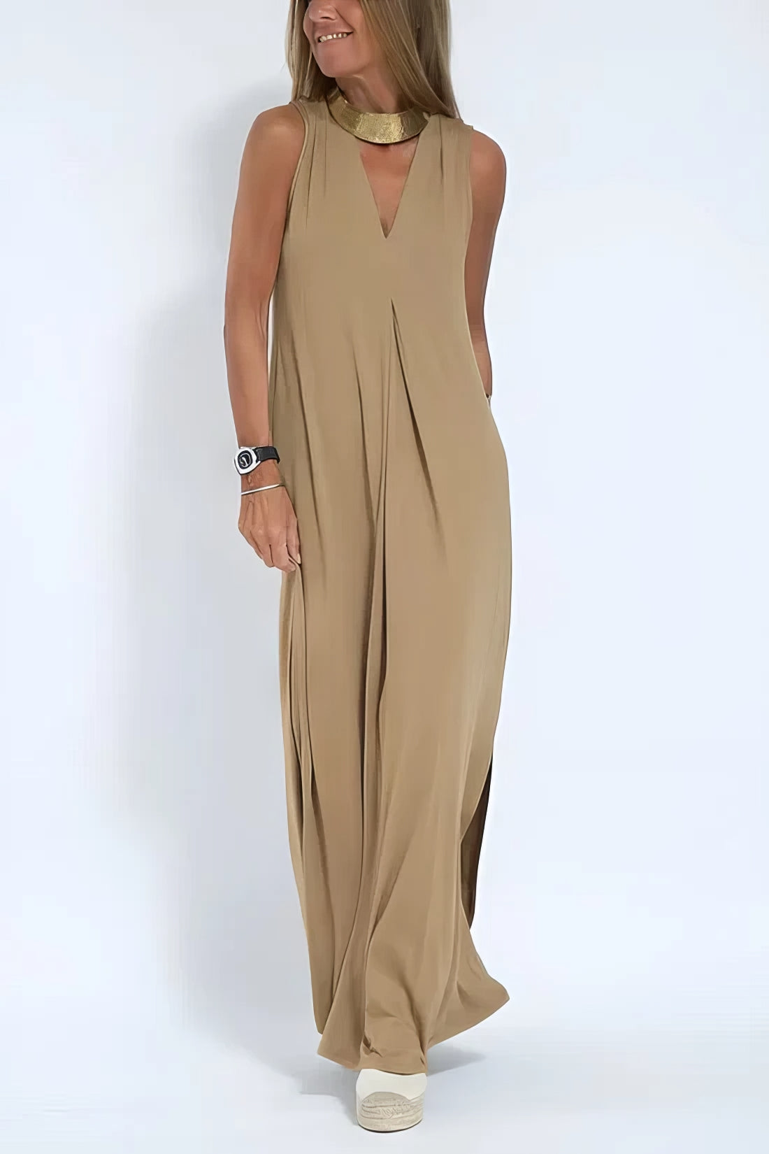 Atlas | Women's Elegant Long Dress with Coordinated Cardigan – Layering