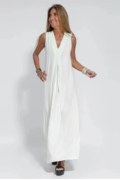 Atlas | Women's Elegant Long Dress with Coordinated Cardigan – Layering